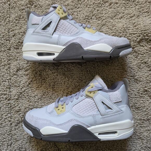 Air Jordan 4 Retro SE Mid Craft Pre-Owned Sz 4Y - Picture 2 of 8